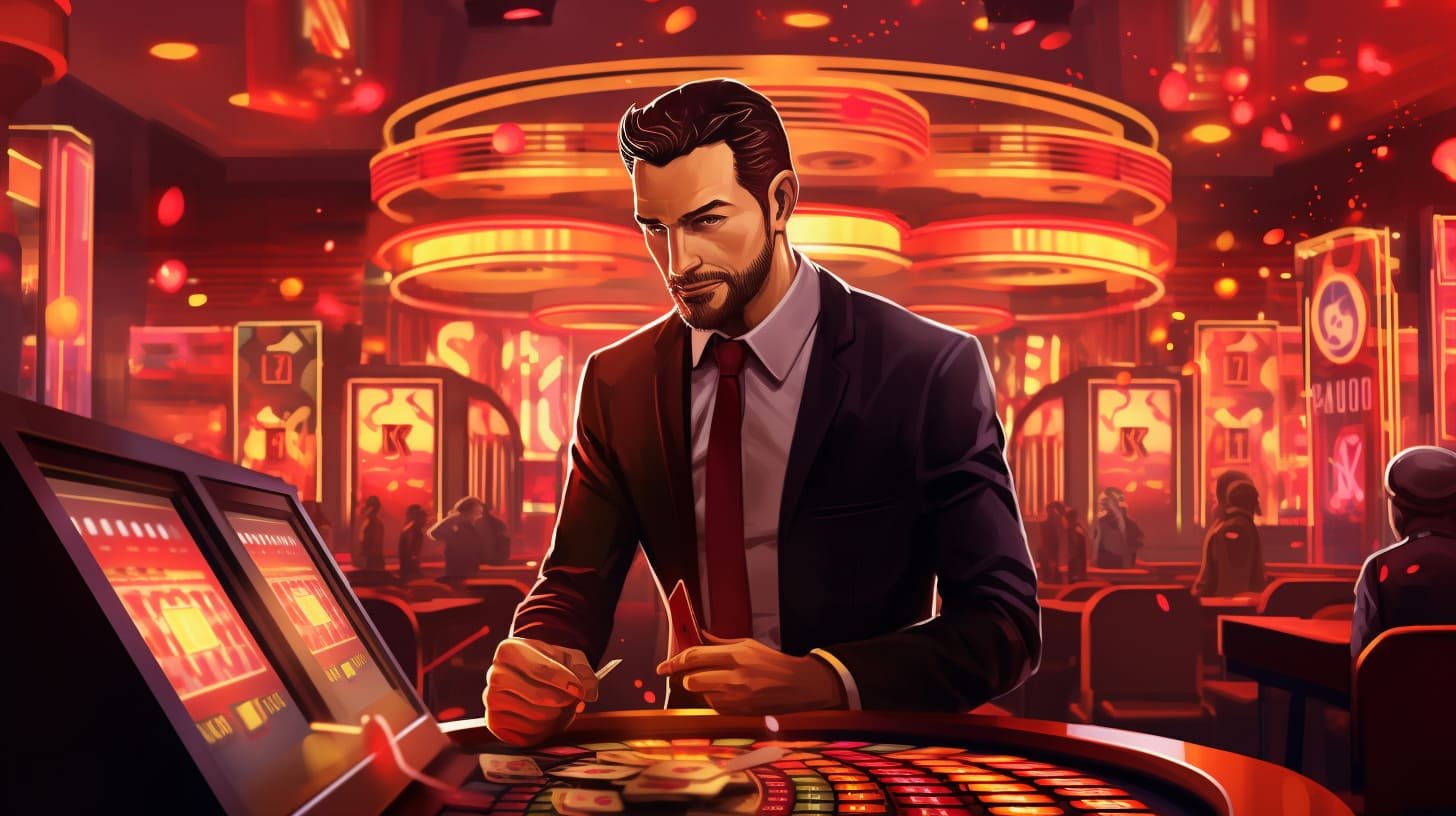 han online game lobby showing sports and casino categories on screen